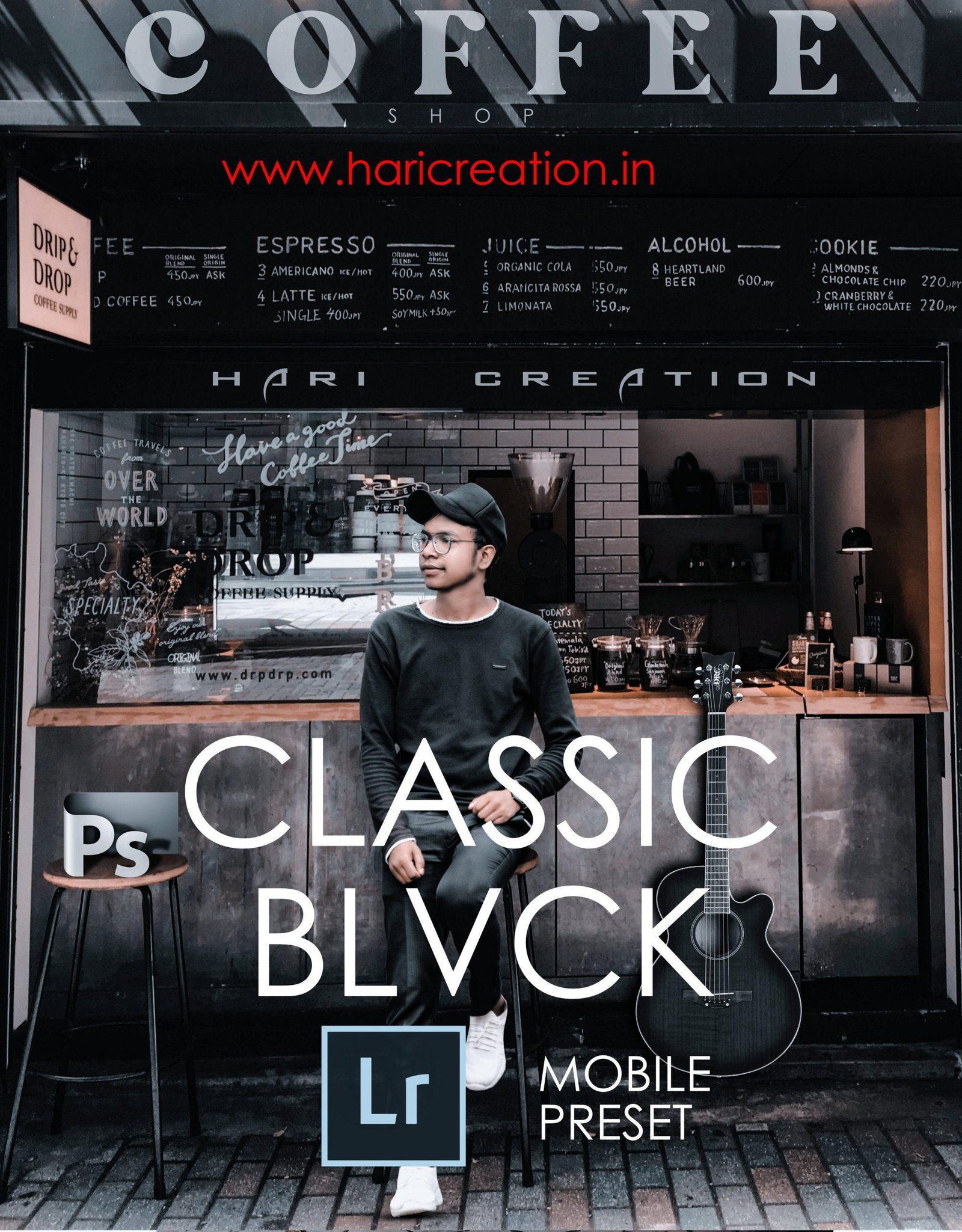 Classic Black Lightroom Preset