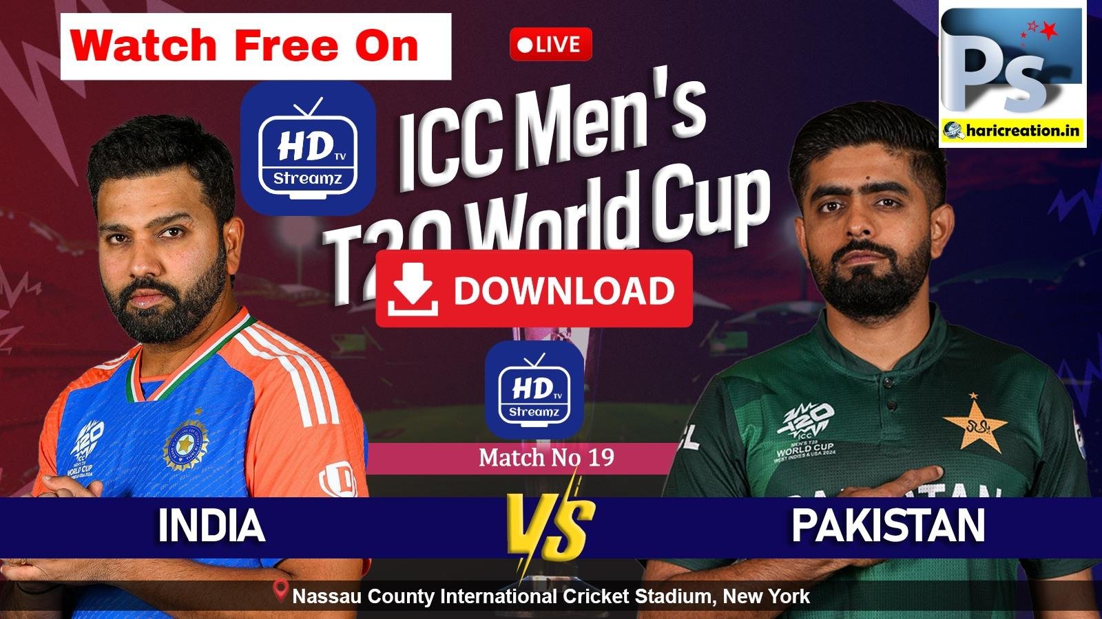 Watch IND Vs PAK Match Free