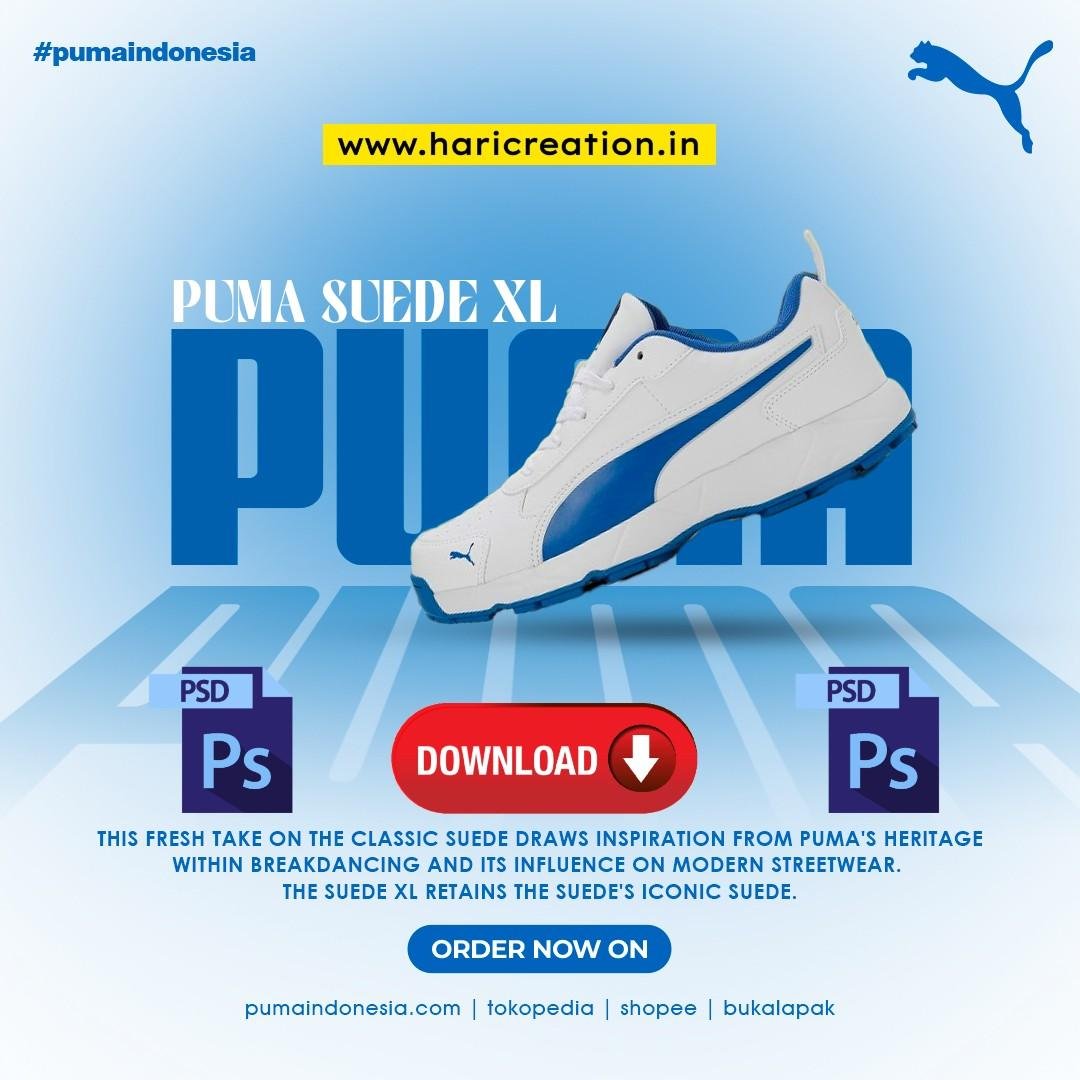 PUMA Shoes PSD File Download