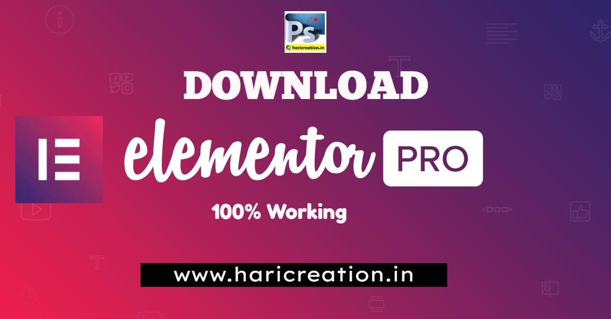 Download Elementor Pro For Free