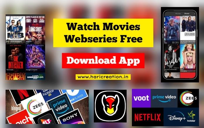 Watch Free Movies, Web-Series App Download
